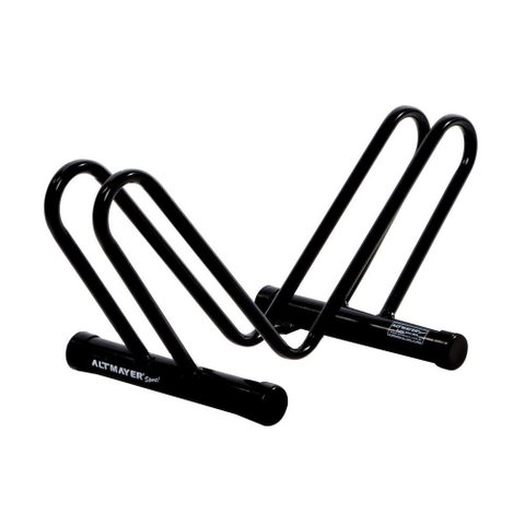 Suporte Bicicletário de Chão Tipo ´V´ Preto AL-114 - Altmayer