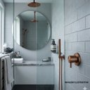 Ver imagem 3 de Acabamento para Registro Minimal Classic Cobre Matte Meber Metais