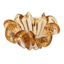 Ver imagem 1 de Centro de Mesa Wolff Italy de Vidro Âmbar 21cm x 10cm