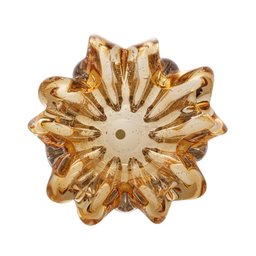 Centro de Mesa Wolff Italy de Vidro Âmbar 21cm x 10cm - 3