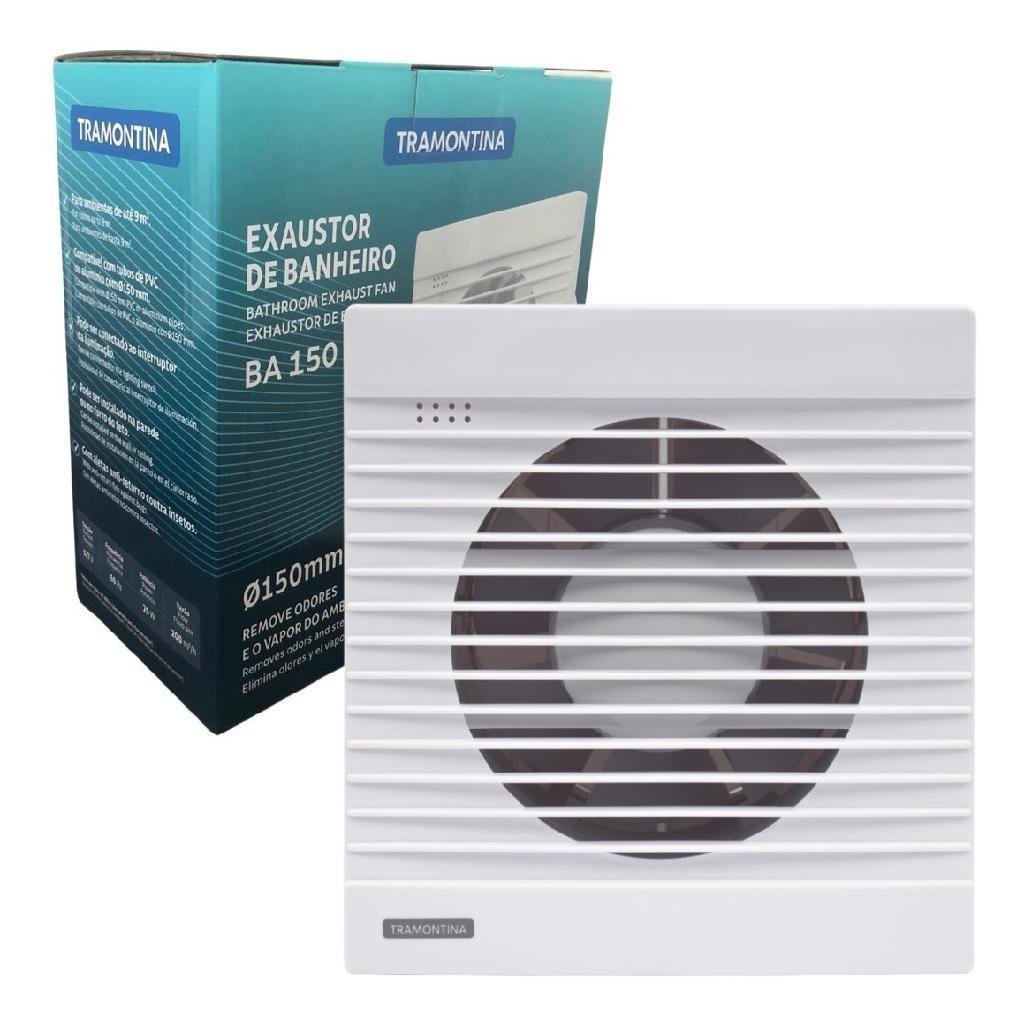 Exaustor Banheiro Tramontina Ba150 150mm/127v - 94523/003