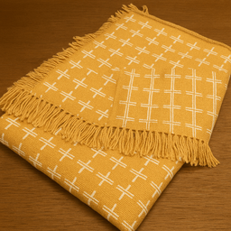 Manta Decorativa Estilo Tijolinho Ideal para Sofá ou Cama 1,50 X 2,10 - 2