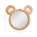 Ver imagem 2 de Espelho Decorativo Infantil 43x44cm Urso Pinus