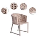 Ver imagem 3 de CONJUNTO AREA - 4 CADEIRAS ANGRA E 1 MESA ANTONELLA GIRATORIO 1M