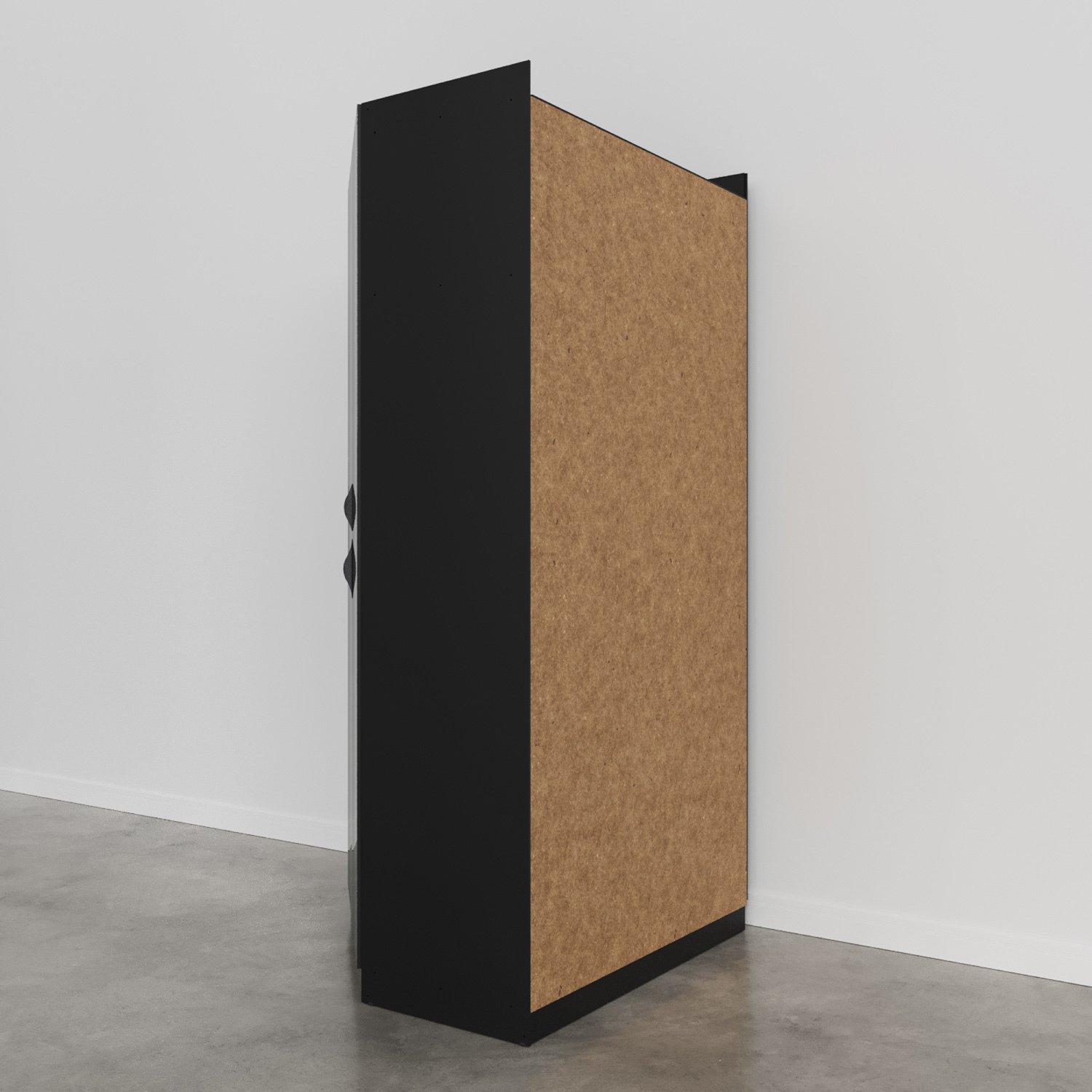 Guarda Roupa de Canto Closet com 6 Prateleiras e Portas de Espelho Modular Hera Cabecasa Madeiramade - 12