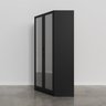 Guarda Roupa de Canto Closet com 6 Prateleiras e Portas de Espelho Reflecta Modular Hera Cabecasa Ma - 10