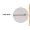 Ver imagem 7 de Guarda Roupa de Canto Closet com 6 Prateleiras e Portas de Espelho Hera CabeCasa MadeiraOriginals