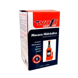 Macaco Hidráulico Tipo Garrafa 8 Toneladas Carro Caminhonete Van Waft - 4