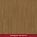 Ver imagem 7 de Kit 2 Cadeiras Estofadas para Mesa de Jantar Milla Plus Marrom/Nature/Caramelo