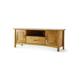 Rack para Tv até 65 Polegadas 160cm 2 Portas 1 Gaveta Madeira Maciça Bella - 2