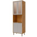 Ver imagem 3 de Torre Quente 4 Portas Reflecta Nicho para Forno ou Microondas 70 cm Brilhante Celeste Bege/Cinamomo/Offwhite