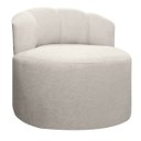 Ver imagem 4 de Kit 2 Poltrona Orgânica Curva Plaza Linho Bouclê Bege Sofa Store