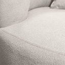 Ver mais imagens de Kit 2 Poltrona Orgânica Curva Plaza Linho Bouclê Bege Sofa Store