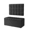 Ver imagem 2 de Kit Painel Rana 100 e Calçadeira Alpha Veludo Aradecor