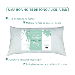 Travesseiro Select Luxo King Size Fibra de Silicone Importada Antialérgica - 9