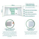 Ver imagem 2 de Travesseiro Select Luxo King Size Fibra de Silicone Importada Antialérgica