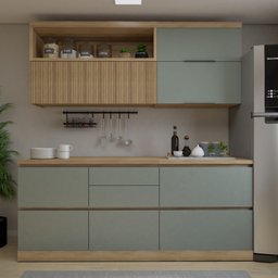 Cozinha Millena 4 Peças 100% Mdf Yescasa - 2