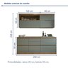 Cozinha Millena 4 Peças 100% Mdf Yescasa - 18