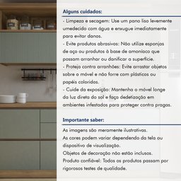 Cozinha Millena 4 Peças 100% Mdf Yescasa - 19