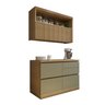Cozinha Millena 2 Peças 120cm 100% Mdf Yescasa - 2