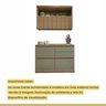 Cozinha Millena 2 Peças 120cm 100% Mdf Yescasa - 16
