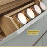 Cozinha Millena 2 Peças 120cm 100% Mdf Yescasa - 9