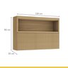 Cozinha Millena 2 Peças 120cm 100% Mdf Yescasa - 14