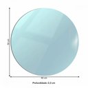 Ver imagem 3 de Espelho Decorativo Redondo com Led 50cm Branco Em50lrplb237 - In House Decor