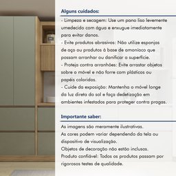 Cozinha Millena 5 Peças Aereo Micro-ondas 100% Mdf Yescasa - 21