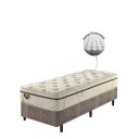Ver imagem 4 de Cama Box com Molas Ensacadas Solteiro Suave Fresh 96x203x67cm