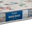 Ver imagem 5 de Berço Simples com Colchão Probel e Cômoda 2561 para Quarto de Bebê Infantil Doce Sonho Rosa Qmovi