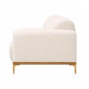 Ver imagem 5 de Sofá Unne 2 Lugares com Chaise Terminal Direito 180cm Off White Sallar Home