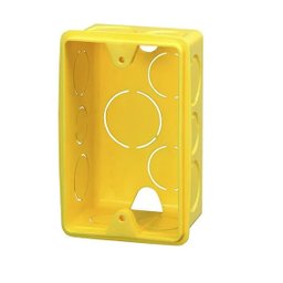 Caixa Luz Amarela 4x2 Eletroduto Flexível Corrugado C/24un Krona Unico - 1