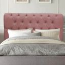 Ver imagem 2 de Cabeceira para Cama Box Casal 1,60 Cm Paris:rose