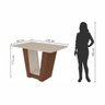 Conjunto Mesa Com Tampo 4 Cadeiras Apogeu Móveis Lopas - 4