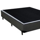 Ver imagem 5 de Cama Box Casal Sintético Sereneprime Cinza 138x188x40