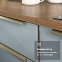 Ver imagem 7 de Armário de Cozinha Completa 240cm Rustic/Cinza Lux Madesa 08