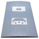 Ver imagem 2 de Conjunto 4x2 Linha Sleek Gris MarGirius 1 Tomada 2P+T 10 A + tomada USB 1A separadas