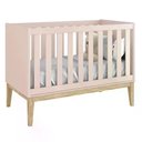 Ver imagem 6 de Conjunto de Quarto Classic Guarda Roupa 2 Portas 2 Gavetas Cômoda 3 Gavetas Berço Americano MDF