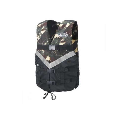 Colete Nautico Ativa Canoa 2.0 - Camuflado - M M