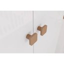 Ver imagem 4 de Cômoda Infantil Ternura C/ 1 Porta e 3 Gavetas Branco/jequitiba - Henn