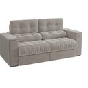 Ver imagem 2 de Sofá 230cm com Porta Copos Retrátil e Reclinável Premier