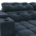 Ver imagem 6 de Sofá 230cm com Porta Copos Retrátil e Reclinável Premier