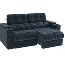 Ver imagem 4 de Sofá 230cm com Porta Copos Retrátil e Reclinável Premier