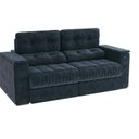 Ver imagem 2 de Sofá 230cm com Porta Copos Retrátil e Reclinável Premier