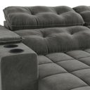 Ver imagem 6 de Sofá 230cm com Porta Copos Retrátil e Reclinável Premier