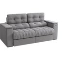 Ver imagem 2 de Sofá 230cm com Porta Copos Retrátil e Reclinável Premier