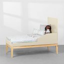 Ver imagem 4 de Kit Quarto Infantil com Pés Square Mel - Cômoda Elfe 4 Gavetas + Guarda-Roupa Elfe + Berço Mini Cama