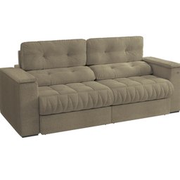 Sofá 260cm com Porta Copos Retrátil e Reclinável Premier - 2