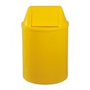 Ver imagem 4 de Lixeira Plástica com Tampa Vai-vem 12 Litros Cor:azul